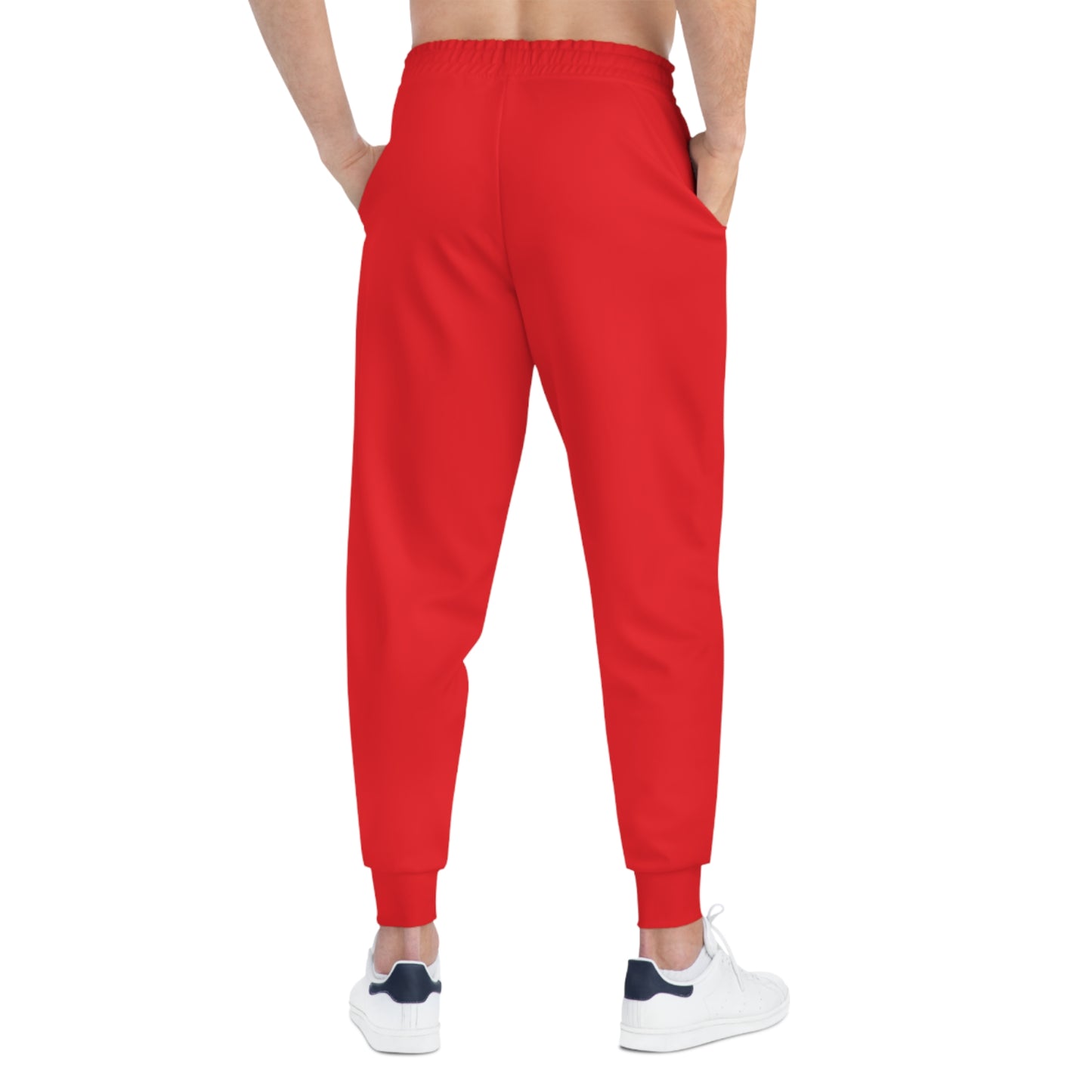 Red Faith Joggers