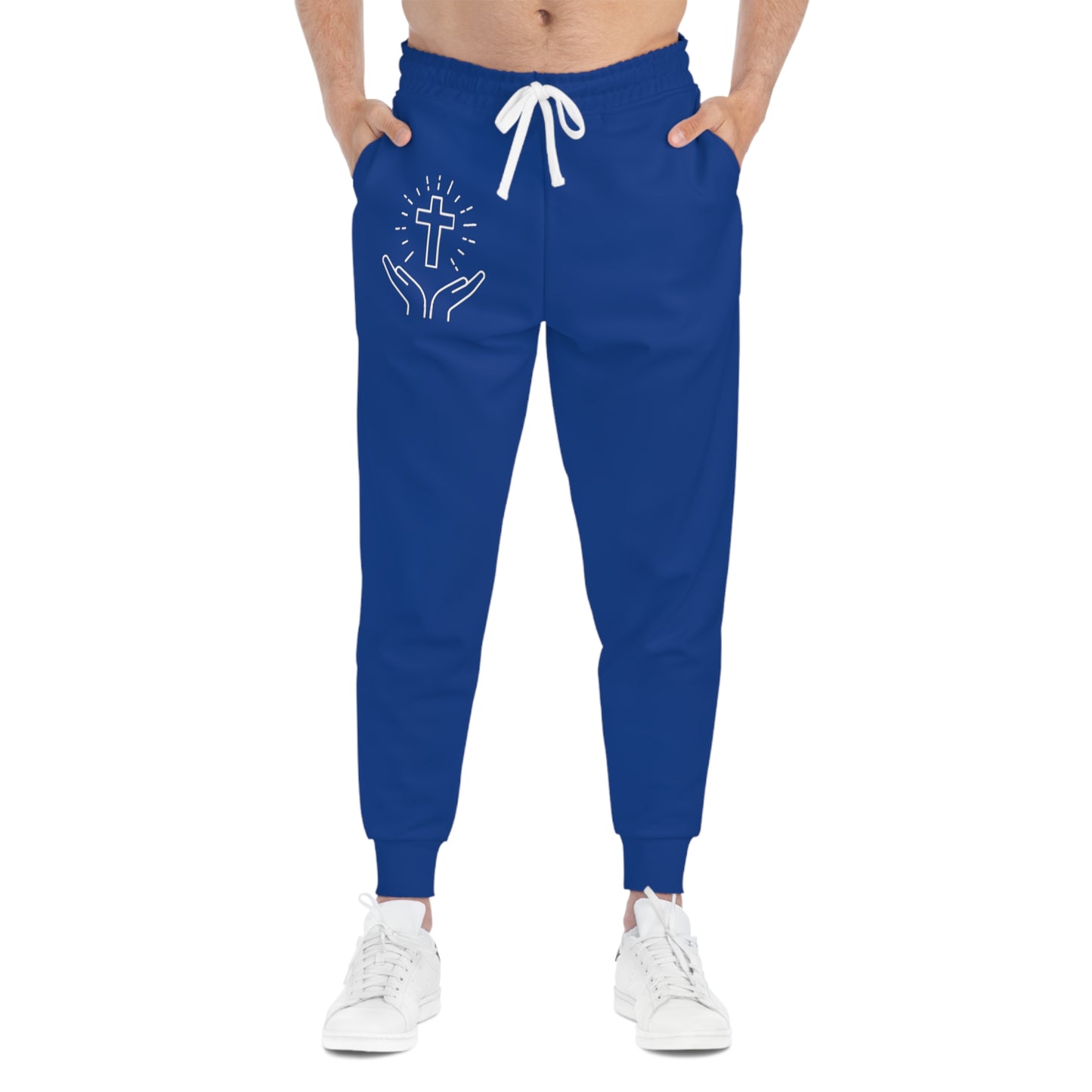 Blue Faith Joggers