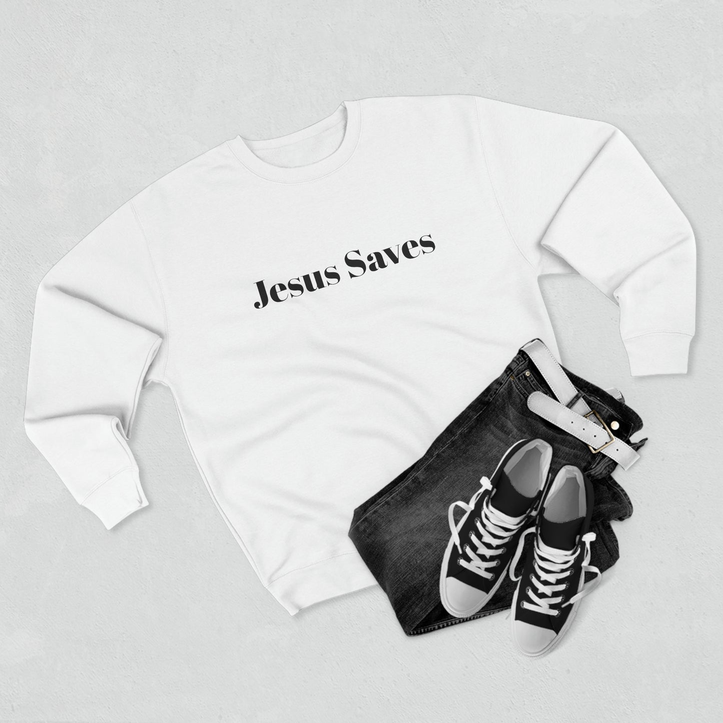 Jesus Saves Sweatshirt