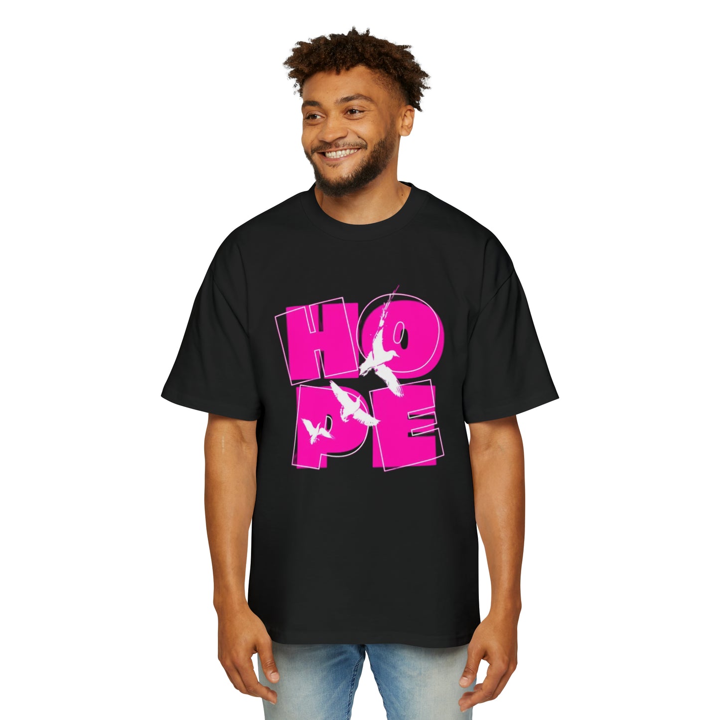 Hope Front Faced Oversized Tee