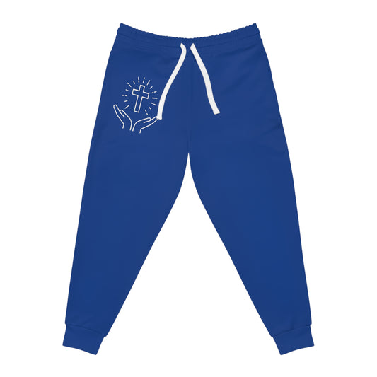 Blue Faith Joggers