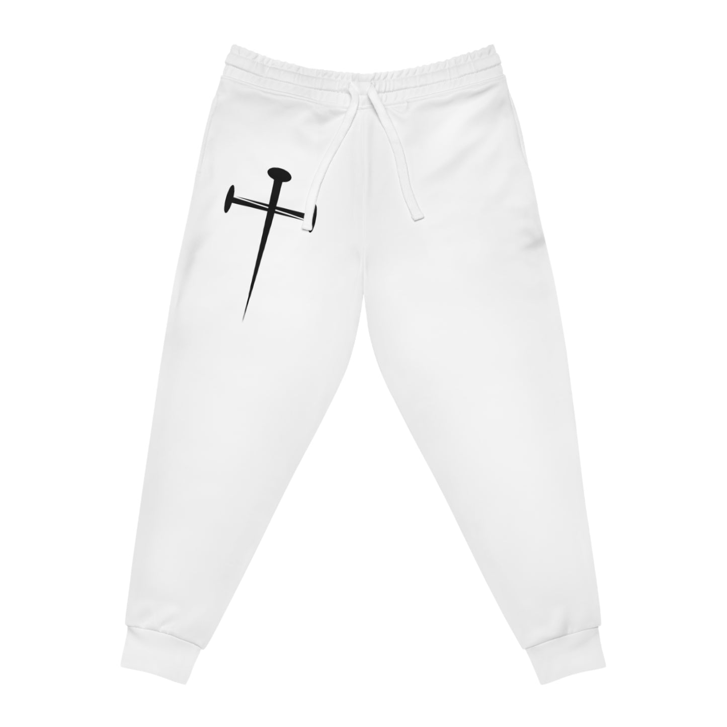 White Trust Joggers